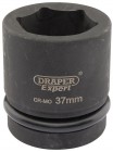 DRAPER Expert 37mm 1\" Square Drive Hi-Torq® 6 Point Impact Socket