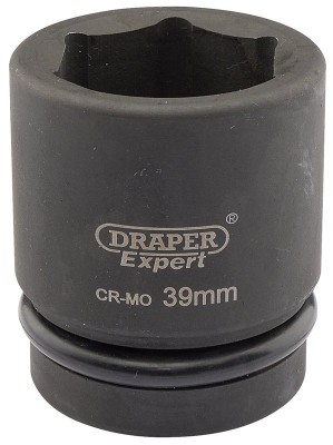 DRAPER Expert 39mm 1\" Square Drive Hi-Torq® 6 Point Impact Socket