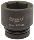 DRAPER Expert 43mm 1\" Square Drive Hi-Torq® 6 Point Impact Socket