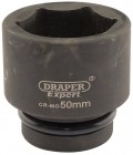 DRAPER Expert 50mm 1\" Square Drive Hi-Torq® 6 Point Impact Socket