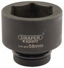 DRAPER Expert 58mm 1\" Square Drive Hi-Torq® 6 Point Impact Socket