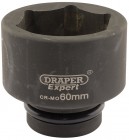 DRAPER Expert 60mm 1\" Square Drive Hi-Torq® 6 Point Impact Socket