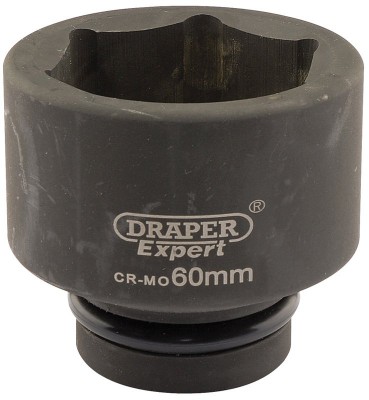 DRAPER Expert 60mm 1\" Square Drive Hi-Torq® 6 Point Impact Socket