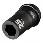 DRAPER Expert 25mm 1\" Square Drive Hi-Torq® 6 Point Deep Impact Socket