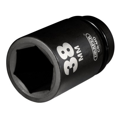 DRAPER Expert 38mm 1\" Square Drive Hi-Torq® 6 Point Deep Impact Socket