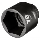 DRAPER Expert 70mm 1\" Square Drive Hi-Torq® 6 Point Deep Impact Socket