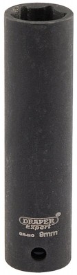 DRAPER Expert 9mm 1/4\" Square Drive Hi-Torq® 6 Point Deep Impact Socket