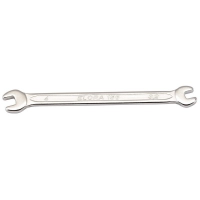 3.2MM X 4MM ELORA MIDGET METRIC DOUBLE OPEN END SPANNER