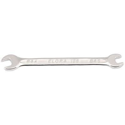 4MM X 6MM ELORA MIDGET METRIC DOUBLE OPEN END SPANNER