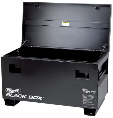 DRAPER BLACK BOX® (CONTRACTORS STORAGE BOX) 1210 x 605 x 470MM (APPROX. INTERNAL MEASUREMENTS); 1220 x 610 x 695MM 