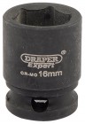 DRAPER Expert 16mm 3/8\" Square Drive Hi-Torq® 6 Point Impact Socket