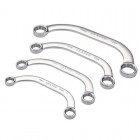 DRAPER 4 Piece Half Moon (Obstruction) Ring Spanner Set