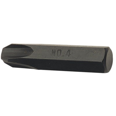 NO 4 CROSS SLOT IMPACT SCREWDRIVER BIT