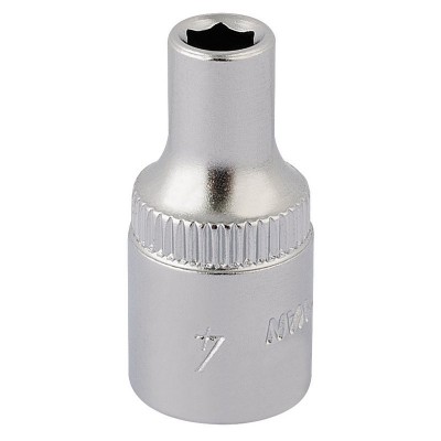 4MM 1/4\" SQUARE DRIVE ELORA HEXAGON SOCKET