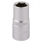 7MM 1/4\" SQUARE DRIVE ELORA HEXAGON SOCKET