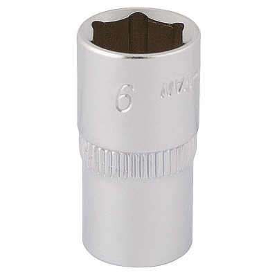 9MM 1/4\" SQUARE DRIVE ELORA HEXAGON SOCKET