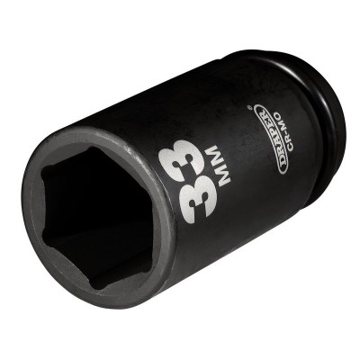 DRAPER EXPERT 33MM 3/4 SQUARE DRIVE POWERDRIVE DEEP IMPACT SOCKET