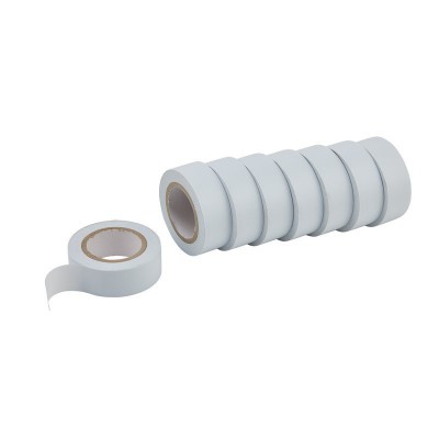 DRAPER EXPERT 8 x 10M x 19MM WHITE INSULATION TAPE TO BSEN60454/Type2