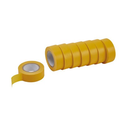 DRAPER EXPERT 8 x 10M x 19MM YELLOW INSULATION TAPE TO BSEN60454/Type2