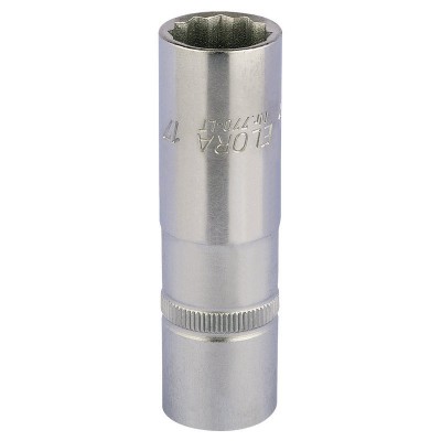 17MM 1/2\" SQUARE DRIVE ELORA DEEP BI-HEX SOCKET