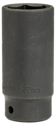 DRAPER EXPERT 27MM 1/2\" SQUARE DRIVE HI-TORQ DEEP IMPACT SOCKET