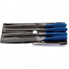 4 PIECE 100MM WARDING FILE SET WITH HANDLES