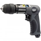 DRAPER EXPERT COMPOSITE BODY SOFT GRIP REVERSIBLE AIR DRILL WITH 10mm KEYLESS CHUCK