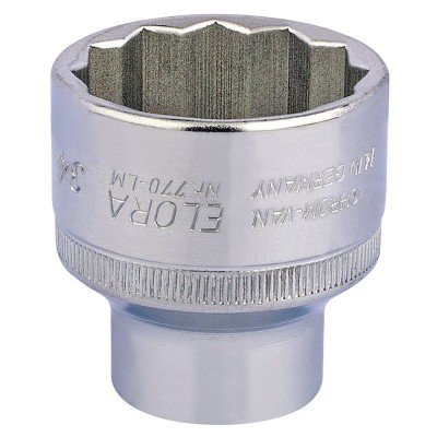 34MM 1/2\" SQUARE DRIVE ELORA BI-HEXAGON SOCKET