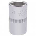 17MM 1/2\" SQUARE DRIVE ELORA HEXAGON SOCKET