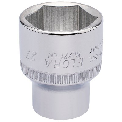 27MM 1/2\" SQUARE DRIVE ELORA HEXAGON SOCKET