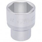 28MM 1/2\" SQUARE DRIVE ELORA HEXAGON SOCKET