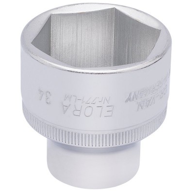 34MM 1/2\" SQUARE DRIVE ELORA HEXAGON SOCKET