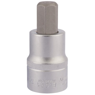 17MM 3/4\" SQUARE DRIVE ELORA HEXAGON SCREWDRIVER SOCKET