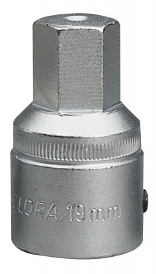 19MM 3/4\" SQUARE DRIVE ELORA HEXAGON SCREWDRIVER SOCKET