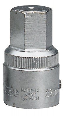 22MM 3/4\" SQUARE DRIVE ELORA HEXAGON SCREWDRIVER SOCKET