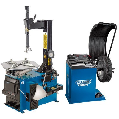 DRAPER Tyre Changer and Wheel Balancer Kit