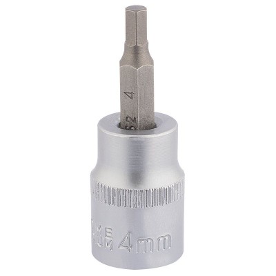 DRAPER 3/8\" Square Drive Socket with Hexagonal Bit (4mm)