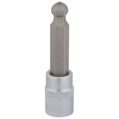 DRAPER 3/8\" Sq. Dr. Ball End Hexagonal Socket Bits (9mm)