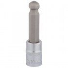 DRAPER 3/8\" Sq. Dr. Ball End Hexagonal Socket Bits (10mm)