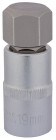 DRAPER 1/2\" Sq. Dr. Hexagonal Socket Bits (19mm)