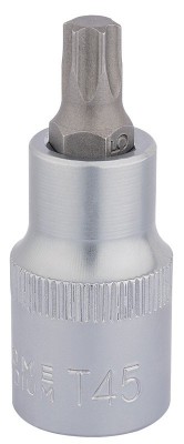 DRAPER T45 x 55mm 1/2\" Square Drive Tx-Star Socket Bit