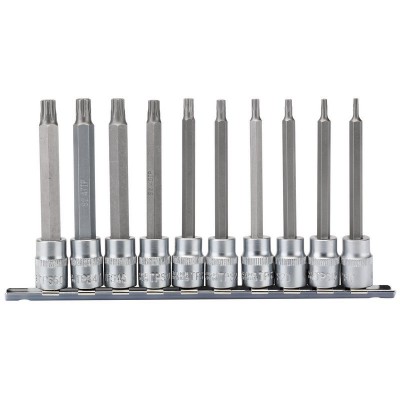 DRAPER 3/8\" Sq. Dr. Draper TX STAR® Plus Socket Bit Set (10 Piece)