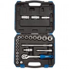 DRAPER 1/2\" Sq. Dr. Metric Socket Set (24 Piece)