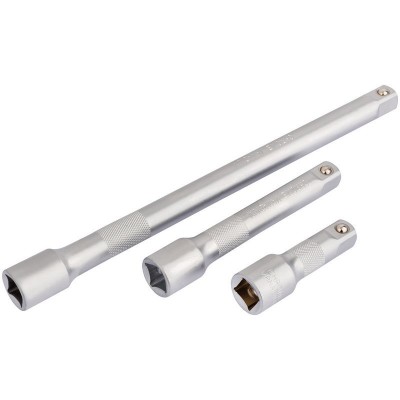 DRAPER 1/2\" Square Drive Extension Bar Set (3 Piece)