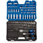 DRAPER 1/4\", 3/8\" and 1/2\" Sq. Dr. Metric Socket and Socket Bit Set (149 piece)