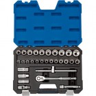 DRAPER 1/2\" Sq. Dr. Metric Socket Set (30 Piece)