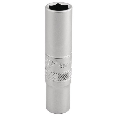 DRAPER 1/4\" Square Drive 6 Point Deep Socket (8mm)