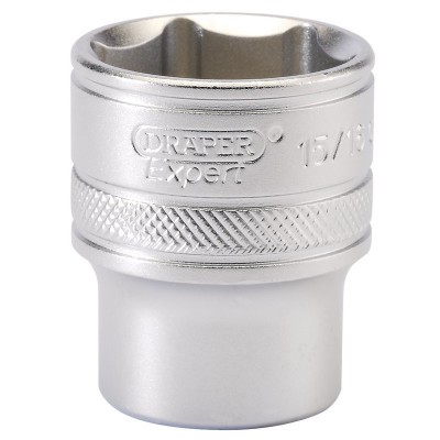 DRAPER 1/2\" Square Drive 6 Point Imperial Socket (15/16\")