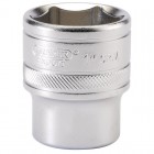 DRAPER 1/2\" Square Drive 6 Point Imperial Socket (1\")