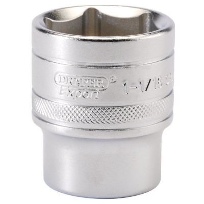 DRAPER 1/2\" Square Drive 6 Point Imperial Socket (1.1/16\")